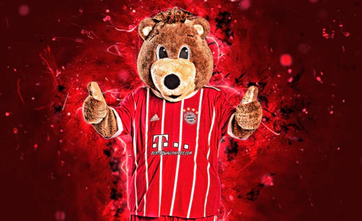 Sju mest kända och roligaste maskotar i Bundesliga, Tyskland.