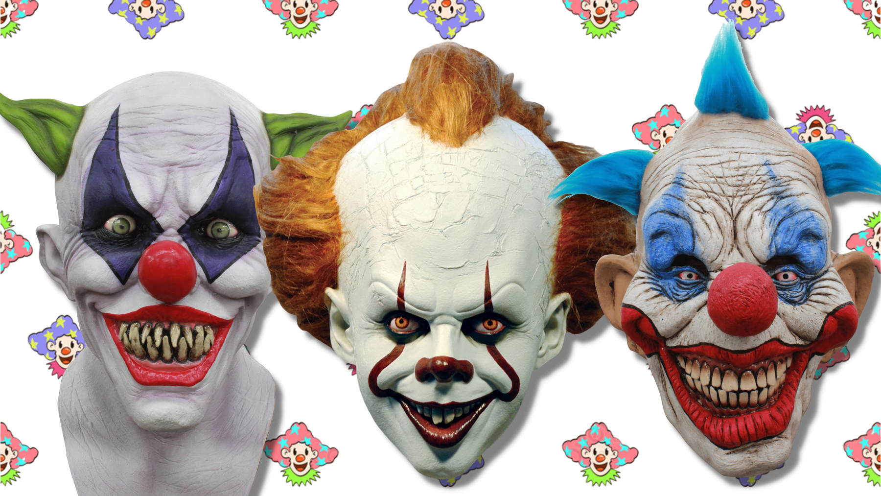 I Scream, You Scream, We All Scream For The Top 5 Clown Masks!