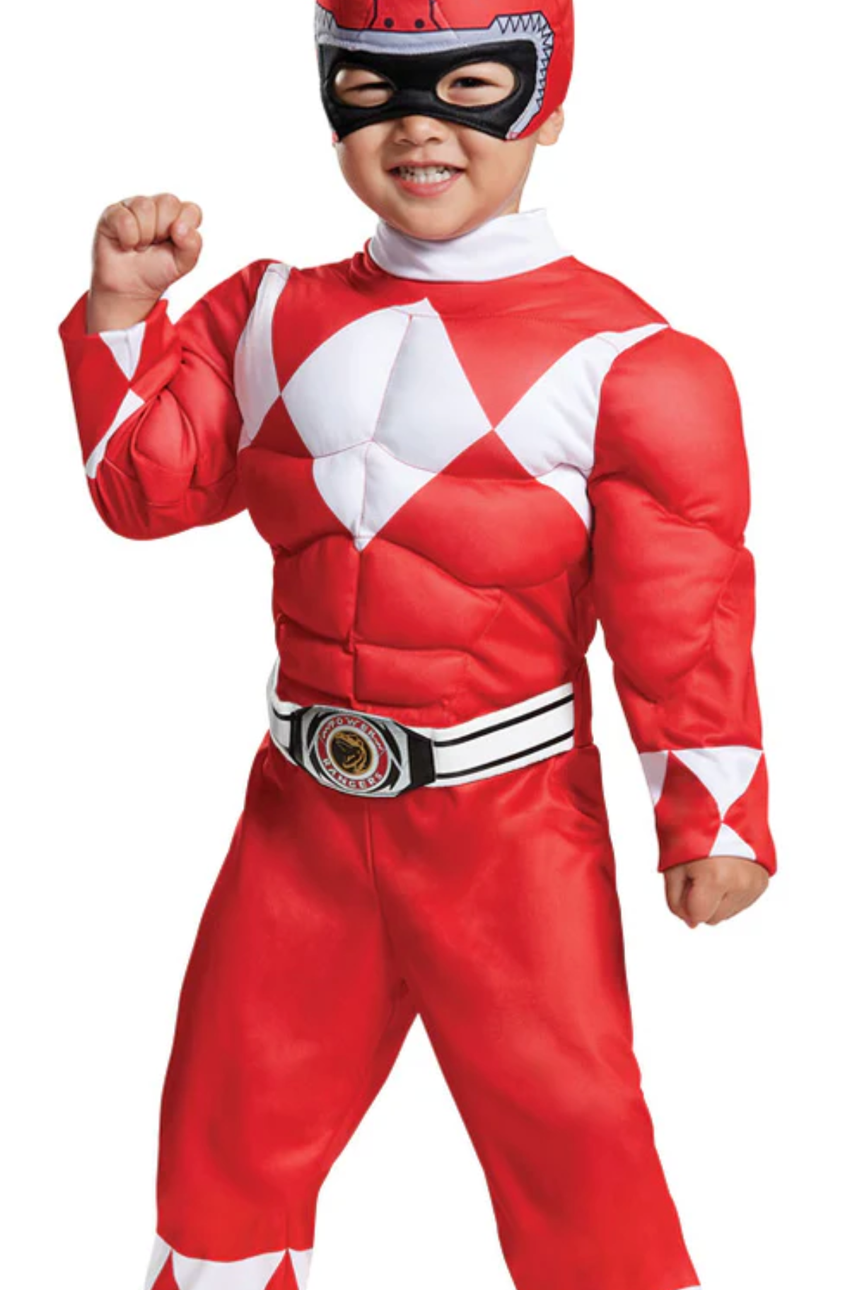 Power Up Playtime with the Red Ranger Muscle Power Costume for Kids