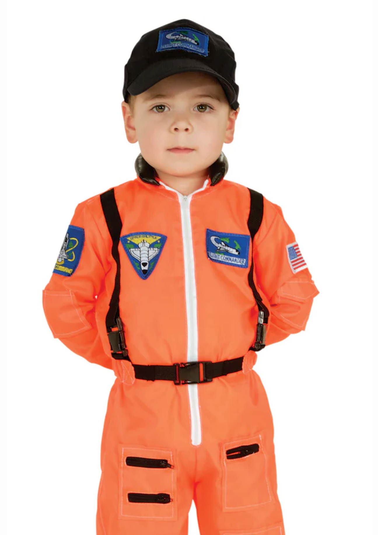 Blast Off into Fun with the Orange Astronaut Toddler Costume