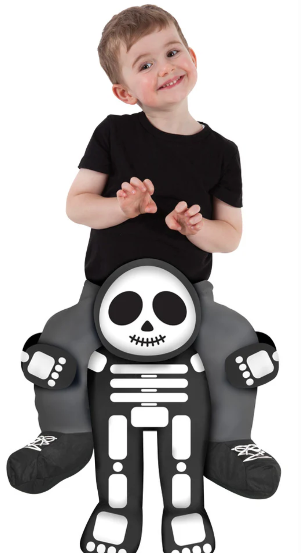 Piggyback Skeleton Toddler Costume