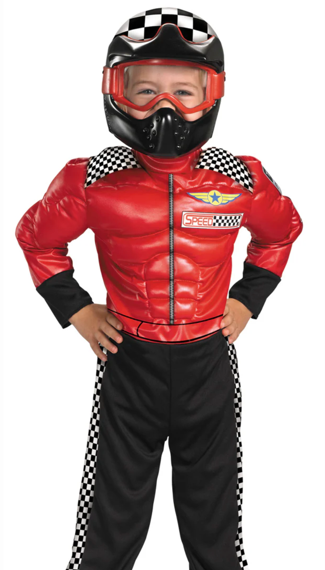 Turbo Race Car Driver Toddler Costume