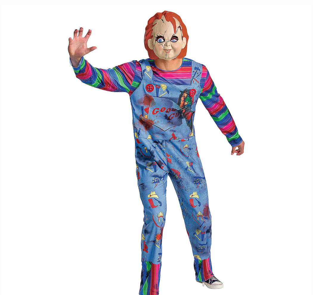 Unleash Your Inner Horror Icon with the Chucky Deluxe Adult Costume!