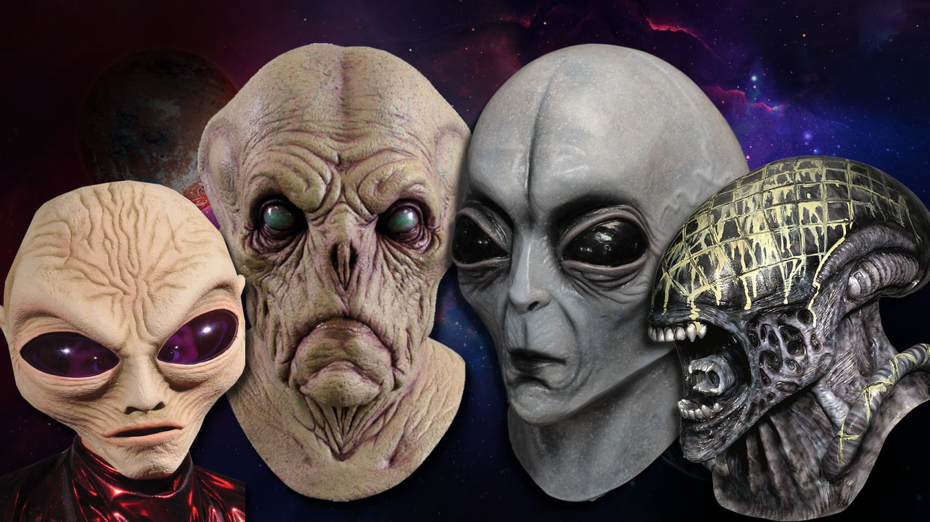 Alien Masks Collection - The Costume Shop