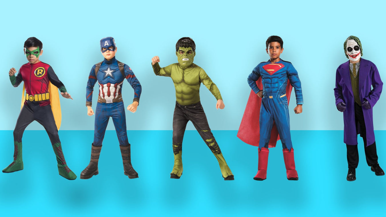 Kids Superhero & Villain Costumes - The Costume Shop