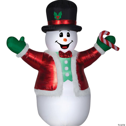 101" Blow Up Inflatable Snowman Outdoor Yard Decoration - The Costume Shop your one stop costume shop!