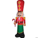 108" Inflatable Nutcracker Lightshow Yard Decoration - The Costume Shop your one stop costume shop!