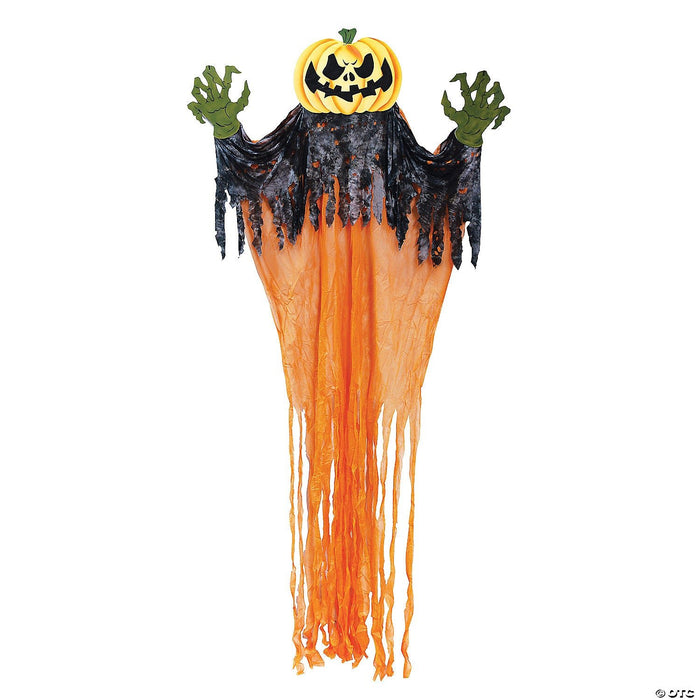 11' Hanging Haunted Pumpkin Decoration - The Costume Shop your one stop costume shop!