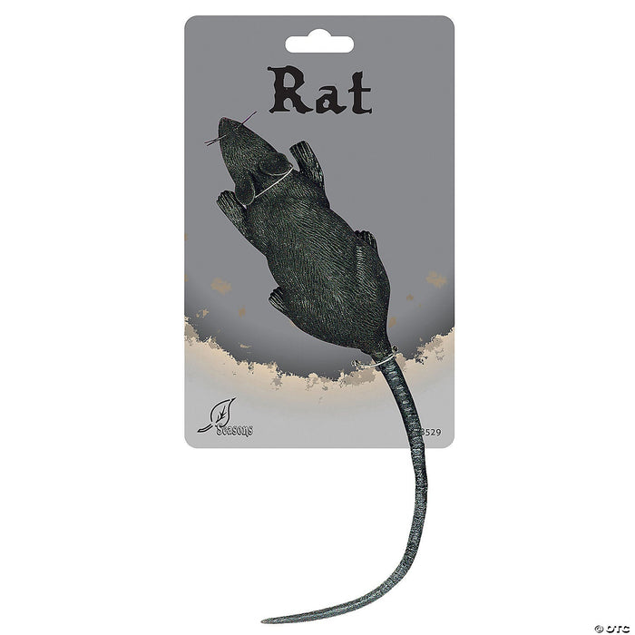 12" Black Rat Decoration - The Costume Shop your one stop costume shop!