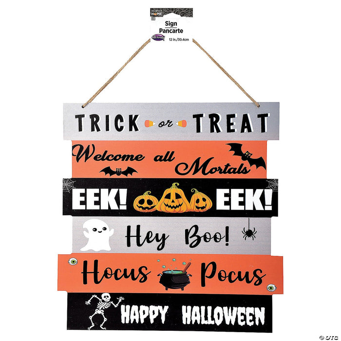 13.5"x13.5" Hocus Pocus Hanging Sign - The Costume Shop your one stop costume shop!