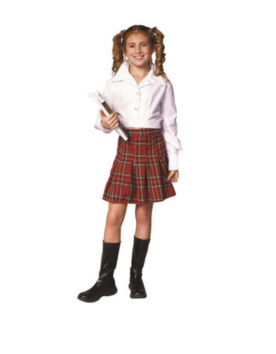 School Girl Top & Skirt Child Costume | Costume-Shop.com