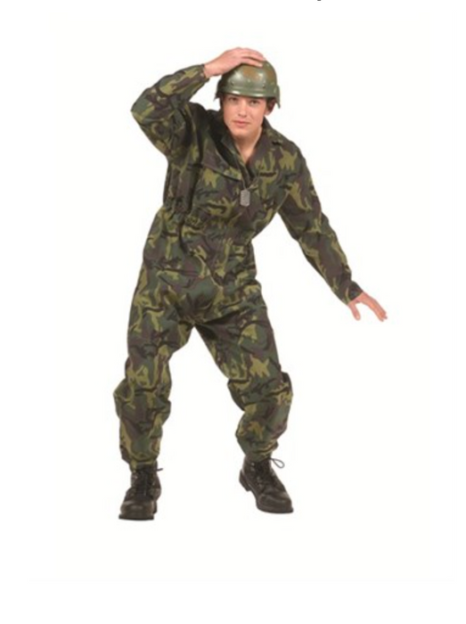 Camo Jumpsuit Costume | Costume-Shop.com