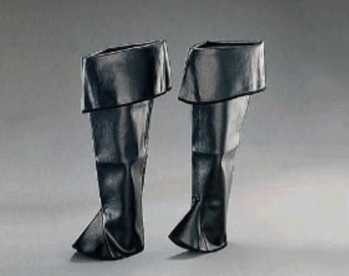 Boot Top 19" Silver | Costume-Shop.com