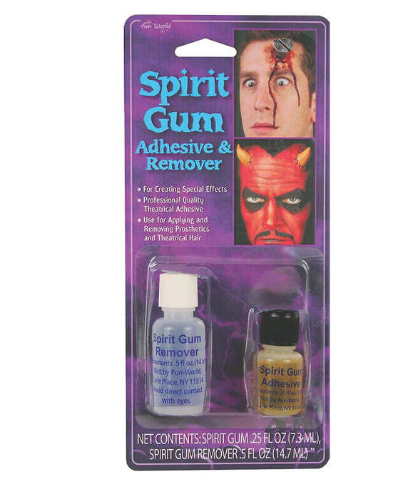 Night Stalkers Spirit Gum Adhesive & Remover Kit