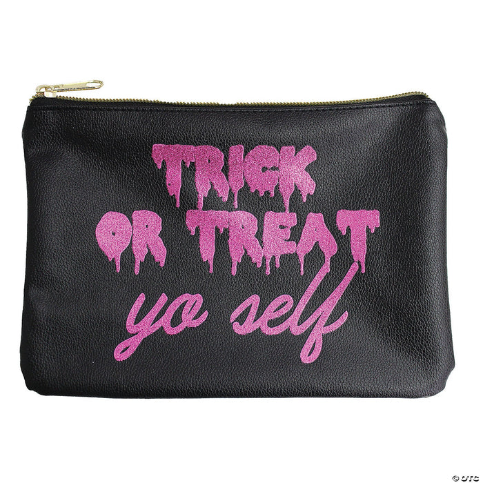 "Trick or Treat Yo Self" Makeup Bag - The Costume Shop your one stop costume shop!