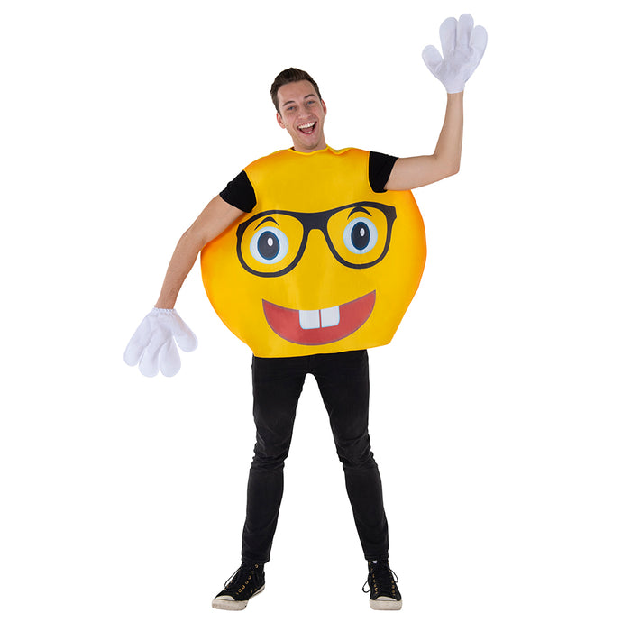 Glasses Smiley Emoji Costume | Costume-Shop.com