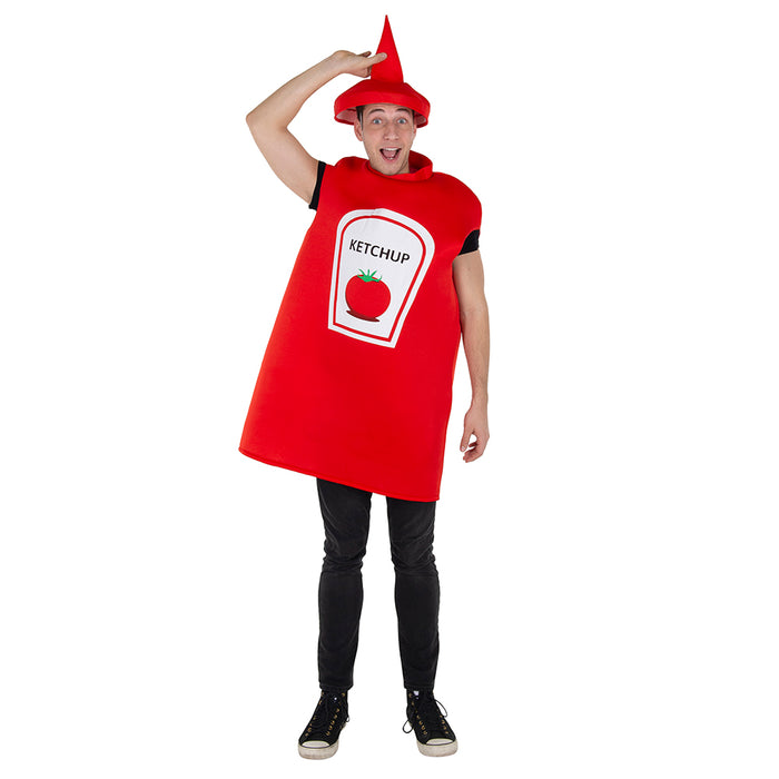 Fun Ketchup Bottle Costume | Costume-Shop.com