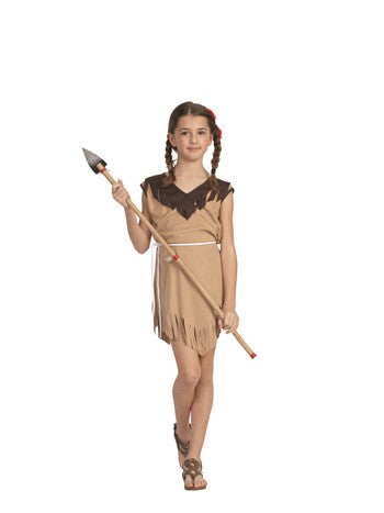 Native American Warrior Girl (Child) item 29142 — The Costume Shop