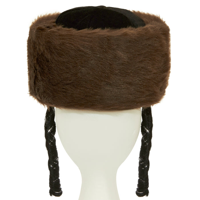 Shtreimel Hat for Kids and Adults – 3″