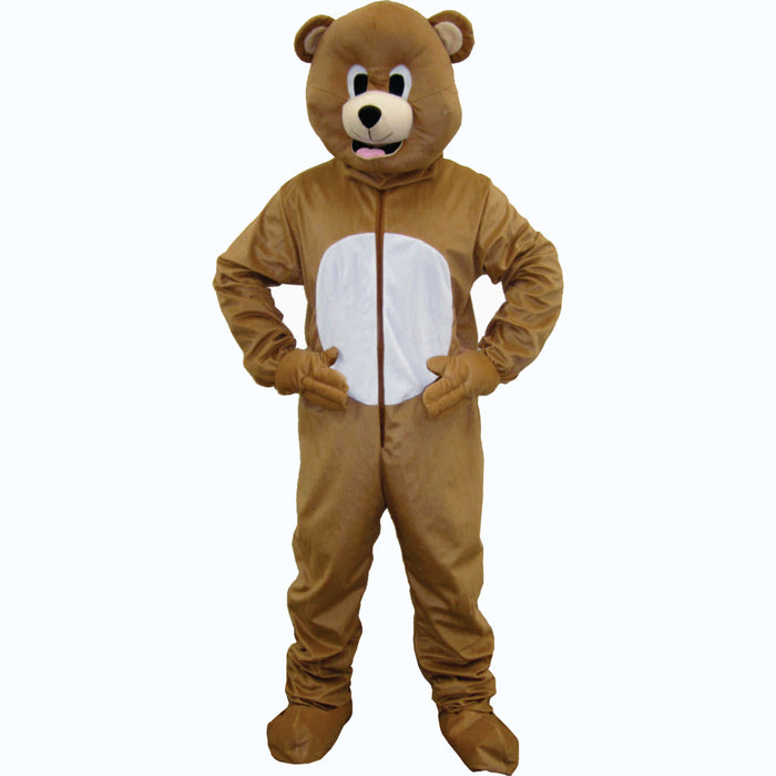 Sweet Brown Teddy Bear Mascot Costume