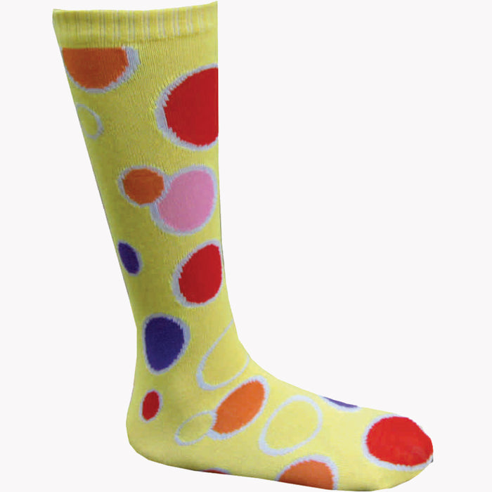 Yellow Polka Dots Socks – Adult | Costume-Shop.com