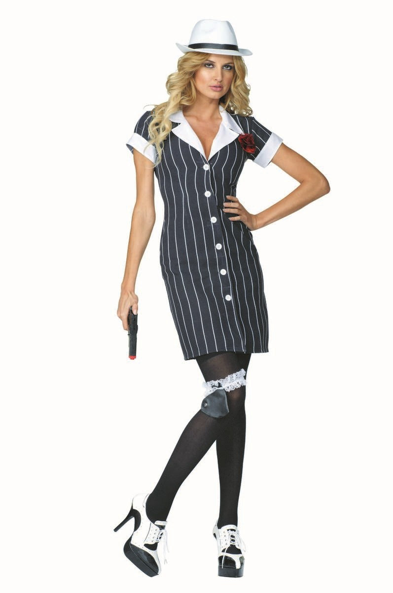 Sexy Mobster Gangster Bonnie Costume 81648 — The Costume Shop