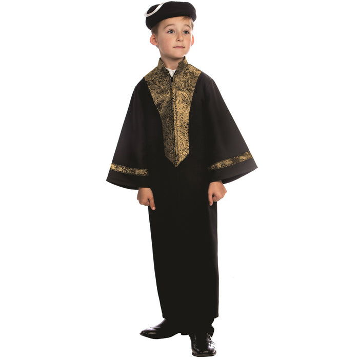 Sephardic Chacham Rabbi Costume for Kids