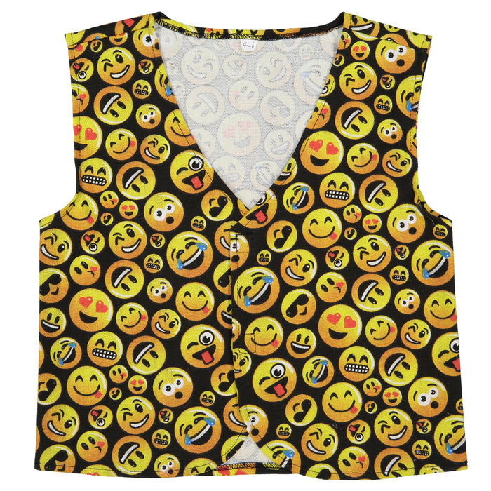 Emoji Printed Vest for Kids | Costume-Shop.com