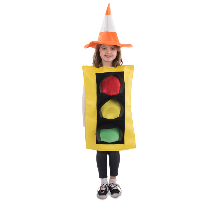 Traffic Light Costume and Safety Cone Hat | Costume-Shop.com