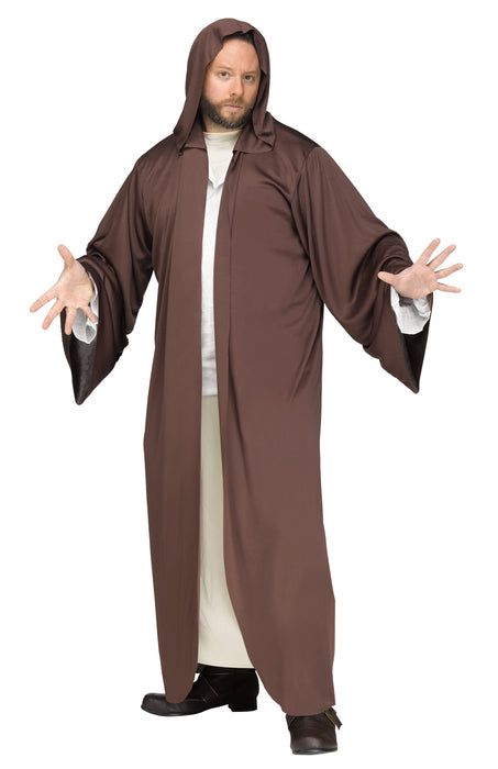 Hooded Robe Brown Costume