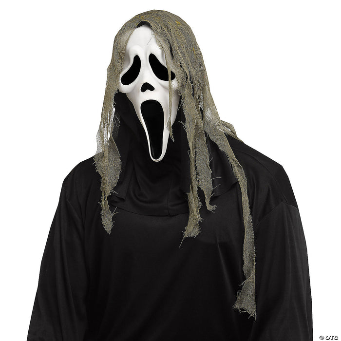 Adult Ghost Face® Crypt Creature Gauze Mask