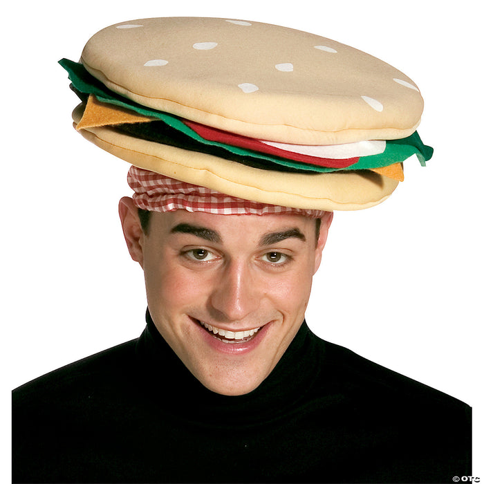 Adult Cheeseburger Hat | Costume-shop.com