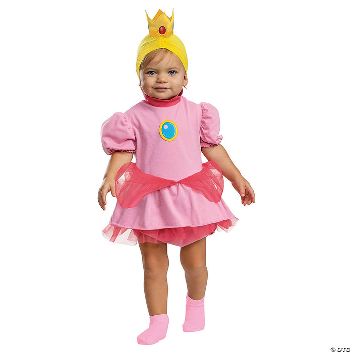 Baby Mario Bros Princess Peach Costume