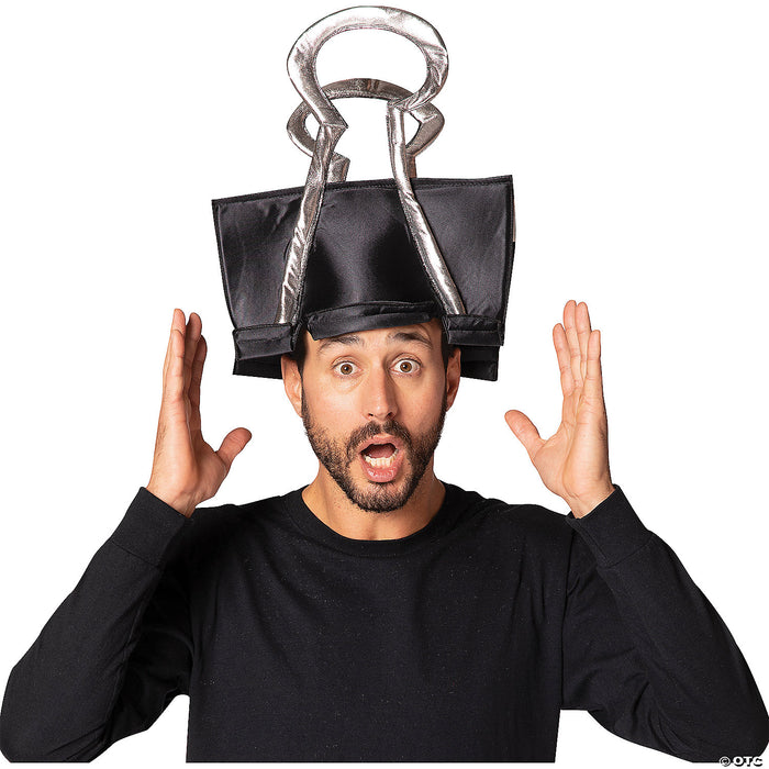 Adult Binder Clip Hat | Costume-shop.com