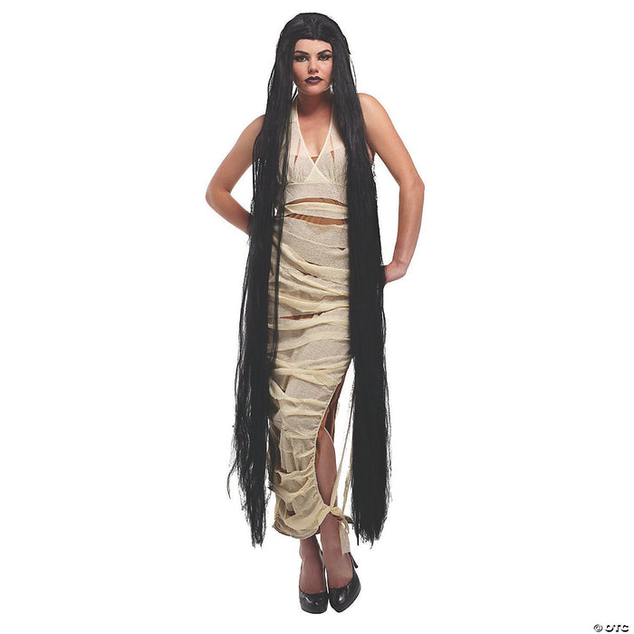 Ultra Long Black Wig