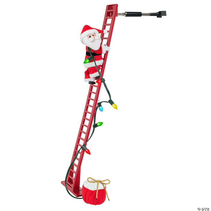 Climbing Plush Santa Decoration | Costume-Shop.com