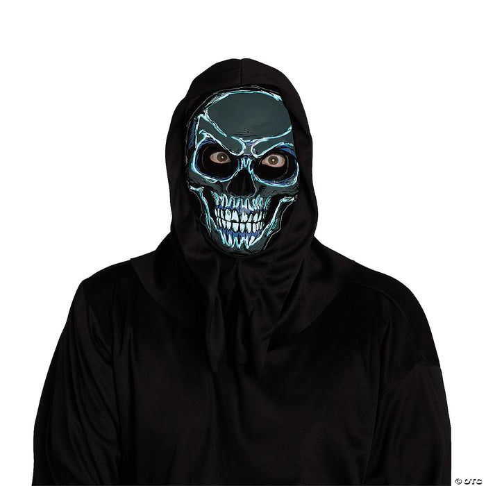 Blue Skull Light Mask