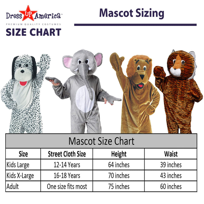 Hungry Wolf Mascot Costume Set | Costume-Shop.com